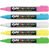 Expo Wet Erase Marker Set,Assorted,Capped,PK5 14075