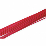 Seelye Welding Rod,HDPE,5/32 In,Red,PK36  900-14042