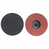 Norton Abrasives Quick-Change Sand Disc,3 in Dia,TR,PK50  66623319031