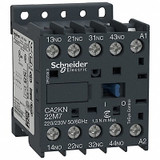 Schneider Electric IEC Control Relay, 2NO/2NC, 480VAC, 10A CA2KN22T7