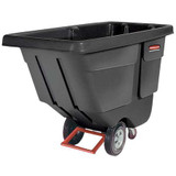 Rubbermaid Commercial Tilt Truck,Utility,1/2 cu. yd.,450 lb. FG130400BLA