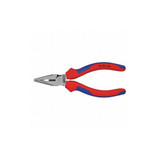 Knipex Needle Nose Plier,6" L,Serrated 08 22 145 SBA