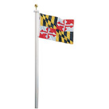 Annin Flagmakers Maryland Flag,4x6 Ft,Nylon 142370