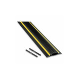 D-Line® Medium-Duty Floor Cable Cover, 3.25" Wide X 30 Ft Long, Black FC83H/9M