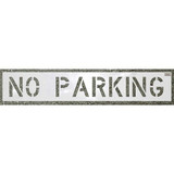 C.H. Hanson Stencil,No Parking,12 x 54 In. 70001