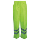 Viking Rain Pants,Class E,Yellow/Green,XL D6329WPG-XL