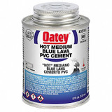 Oatey Pipe Cement,8 fl oz,Blue 32161
