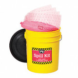 Pig Spill Kit, Chem/Hazmat, Yellow KIT3200