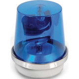 Edwards Signaling Rotating Warning Light,Halogen,Blue  52B-N5-40WH