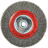 Sim Supply Wire Wheel Brush,0.014" dia. Wire  66252838768