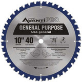 Avanti Circular Saw Blade,10 in Blade,40 Teeth P1040X