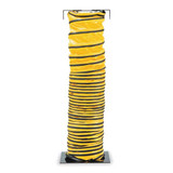 Allegro Industries Blower Ducting,25 ft.,Black/Yellow 9500-25