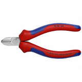 Knipex Diagonal Cutting Plier,5" L 76 05 125