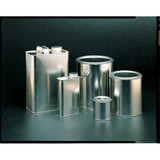 Qorpak Lab Paint Can,Metal,Unlined,3.4 in,PK24 MET-03090