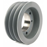 Sim Supply V-Belt Pulley,Detachable,3Groove,3.35"OD  3V3.353