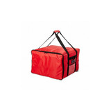 Rubbermaid Commercial Pizza Delivery Bag,19.75x19.75x13",Red FG9F3900RED