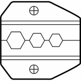 Ideal Crimping Die,Connector Type F-Type 30-582