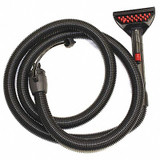 Bissell Commercial Vacuum Hose,1-1/2in. dia.,Black,Plastic 30G3