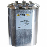 Titan Pro Dual Run Capacitor,45/5 MFD,5 35/64"H TOCFD455
