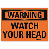 Lyle Security Sign,7x10in,Reflective Sheeting U6-1268-RD_10X7