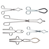 Manufacturer Varies Crucible Tongs,9 in  L,SS H-23360