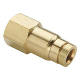 Parker Female Connector,1/2 x 1/4 In 66PTC-8-4