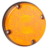 Grote Stop/Turn/Tail Light,Round,Yellow 55993