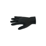 G10 Kraken Grip Nitrile Gloves, Fully Textured, Beaded Cuff, X-Large, Black, 6 mil Fingers/Palm