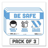 Tabbies® SIGN,BESAFE WEAR MASK,WH 29546