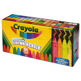 Crayola® CHALK,WASHABLE,ULT,64CT 512064 USS-CYO512064