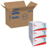 Kimberly-Clark Professional Dry Wipe,11" x 23",White,PK9 34770
