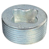 Appleton Electric Blank Plugs,Iron,Trade Size 4in PLG-400