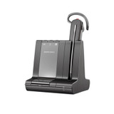 poly® Savi S8240 Office Series Monaural Convertible Headset, Black 210979-01