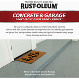 Rust-Oleum Concrete & Garage Floor Paint & Primer, 1 Gal., Sand
