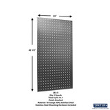 Triton Products Pgbrd Pnl,250 lb,42 x24 x1-2 in,PR LB2-S