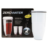 Avanti Zerowater Replacement Filtering Bottle Filter, 4 Dia X 7 H, 2/pack ZR-017