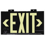 Manufacturer Varies Exit Sign,7 1-2 in x 13 in,Plastic GRAN3714