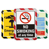 Tarifold Sign Holder,Green; White,10 1-4" H,PK2 P194944