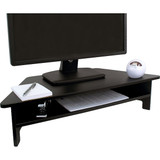 Victor Technology Monitor Stand,6 1/2 in H,Black DC050