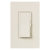 Lutron Lighting Dimmer,Light Almond DVSTV-LA