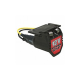 Roadpro Auxiliary Power Outlet,Auto Travel,12V RPPS-16ES
