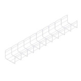 Cablofil Wire Mesh Cable Tray,6x4In,10 Ft CF105/150EZ