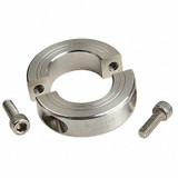 Ruland Shaft Collar,Clamp,2Pc,3/4 In,316 SS SP-12-ST