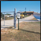 Tapco Sign Post,Green,Steel,7 ft L 054-00010