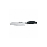 Dexter Russell Santoku Knife,7 in Blade,Black Handle 30402