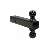 Buyers Products Dual Ball Mount,Carbon Steel 1802215