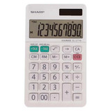 Sharp Pocket Calculator,LCD,10 Display Digits EL-377WB