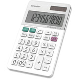 Sharp Portable Calculator,2.81" W,0.31" H EL-377WB