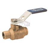 Nibco Manual 2-Way Ball Valve,Comp,Bronze S5857066 1/2