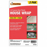 Frost King House Wrap, Clear,15 ft.,PK2 2P101527
